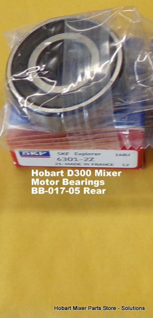Hobart D300 Rear Rotor BB-021-25 Ball Bearing